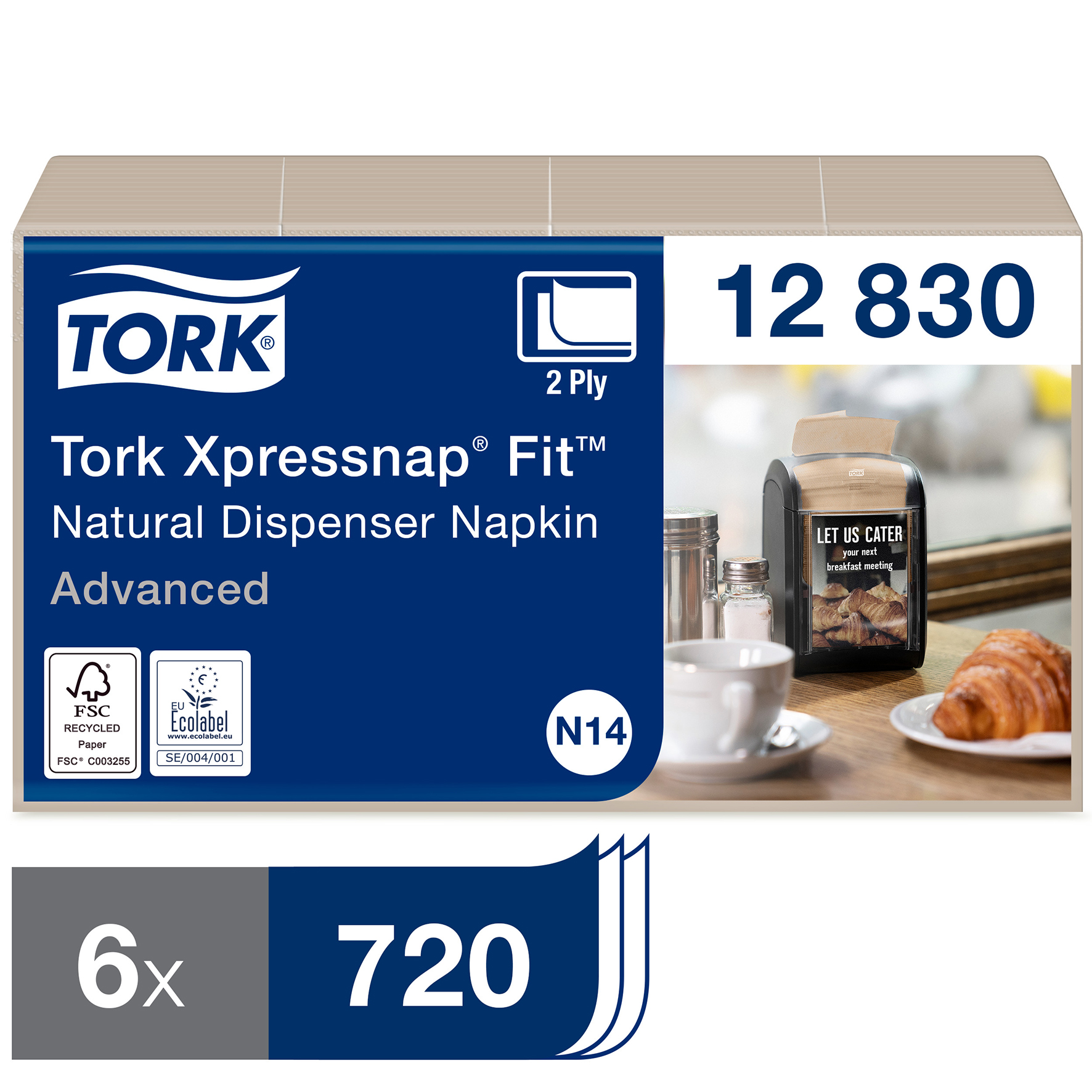 [8552558] Tork Xpressnap Fit® Natur D...