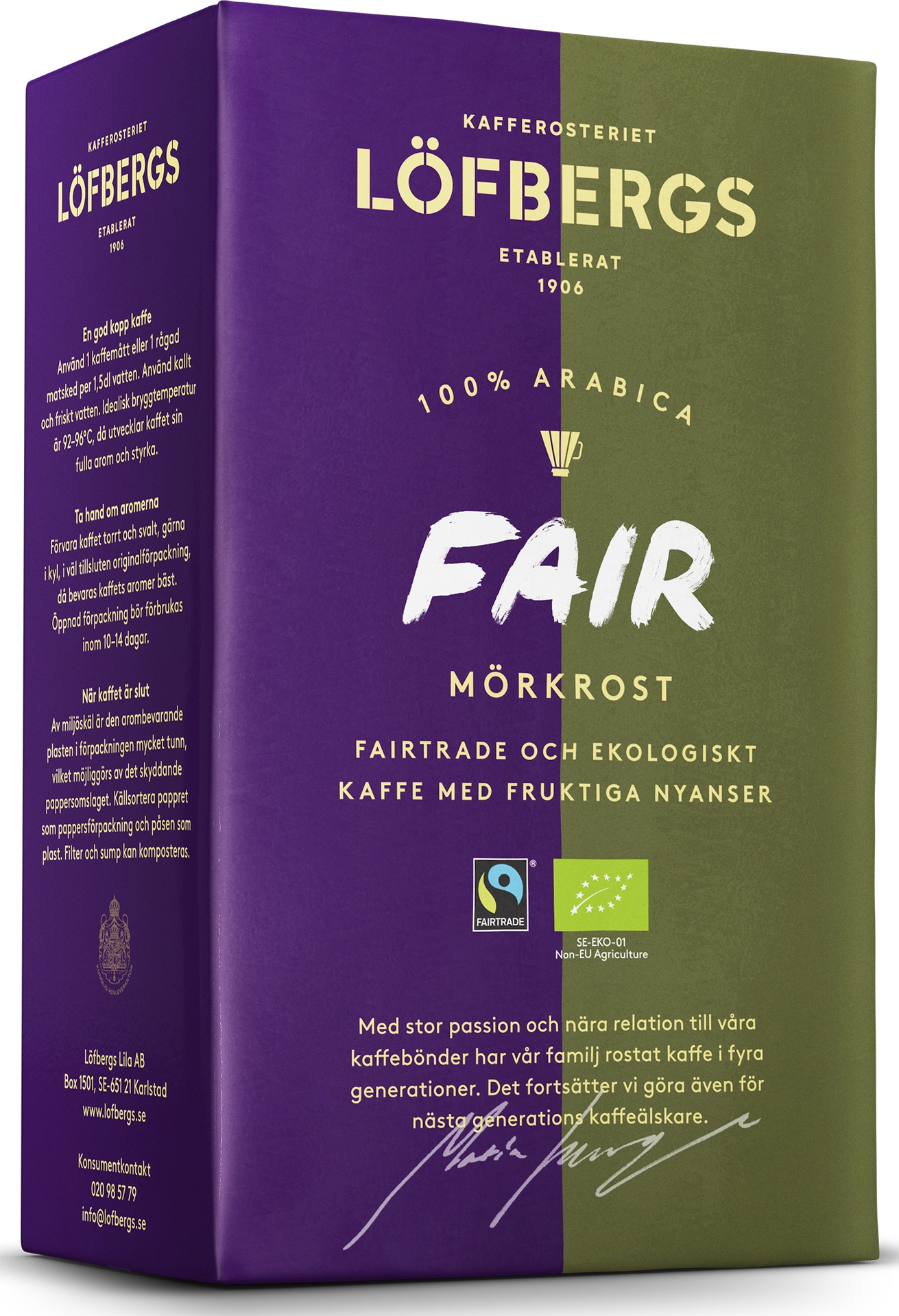 [2829822] Kaffe Löfbergs Fair mö.450gEko