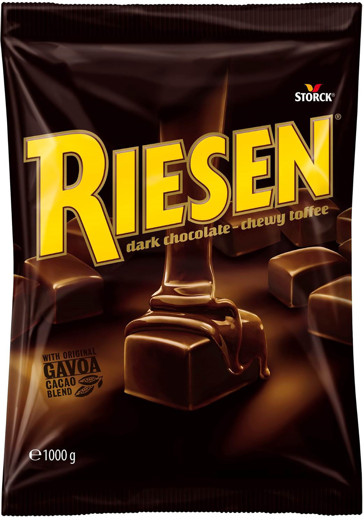 [8551268] Riesenkola choklad mörk 1kg