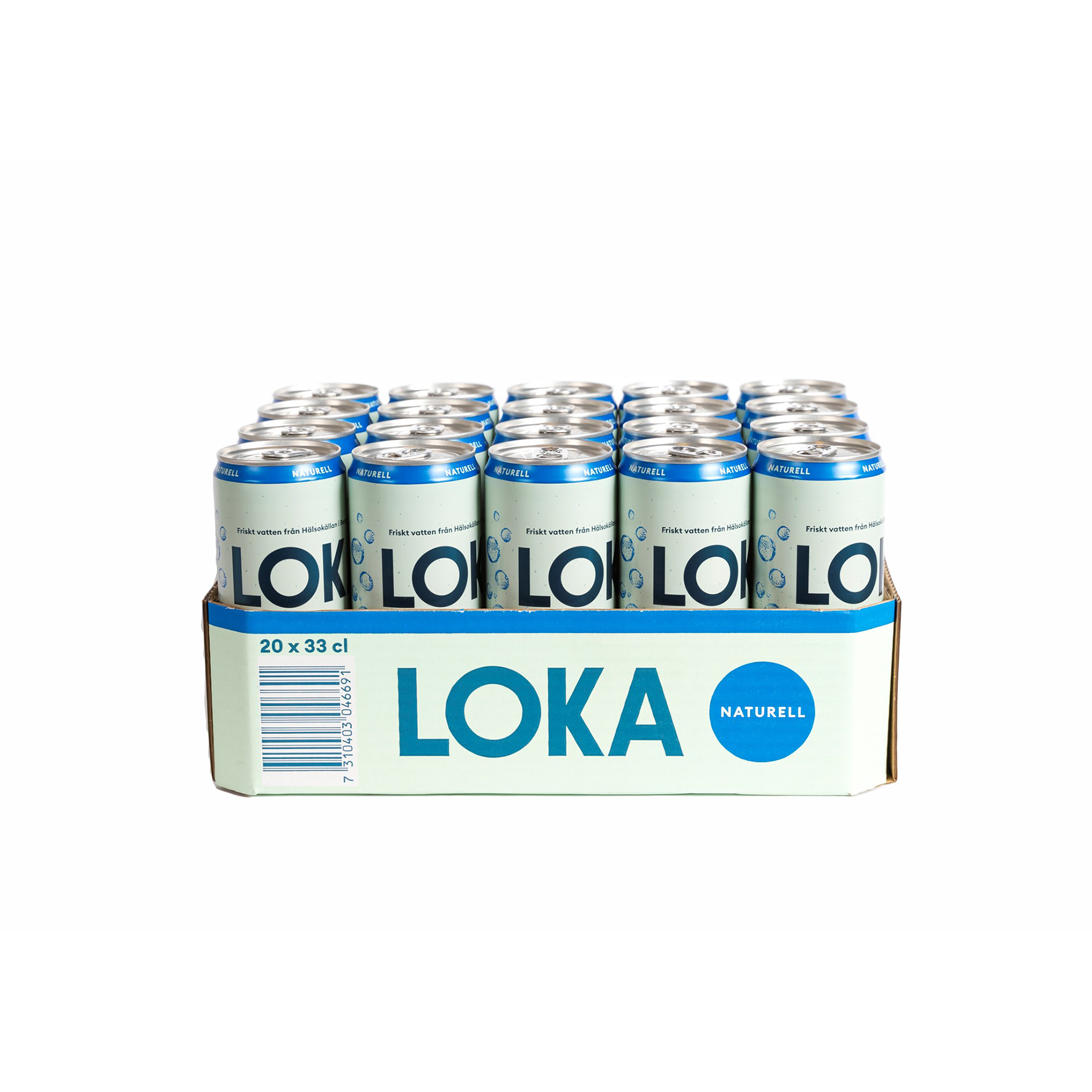 [8560080] Loka Naturell 33cl sleek can