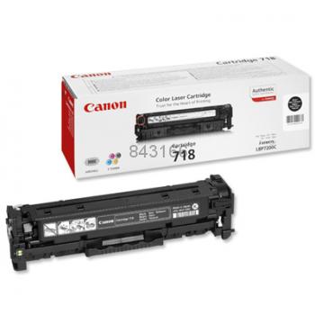 [2244344] Toner Canon 718BK 3,4k svart