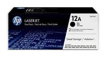 [2245106] Toner HP Q2612AD svart    2/fp