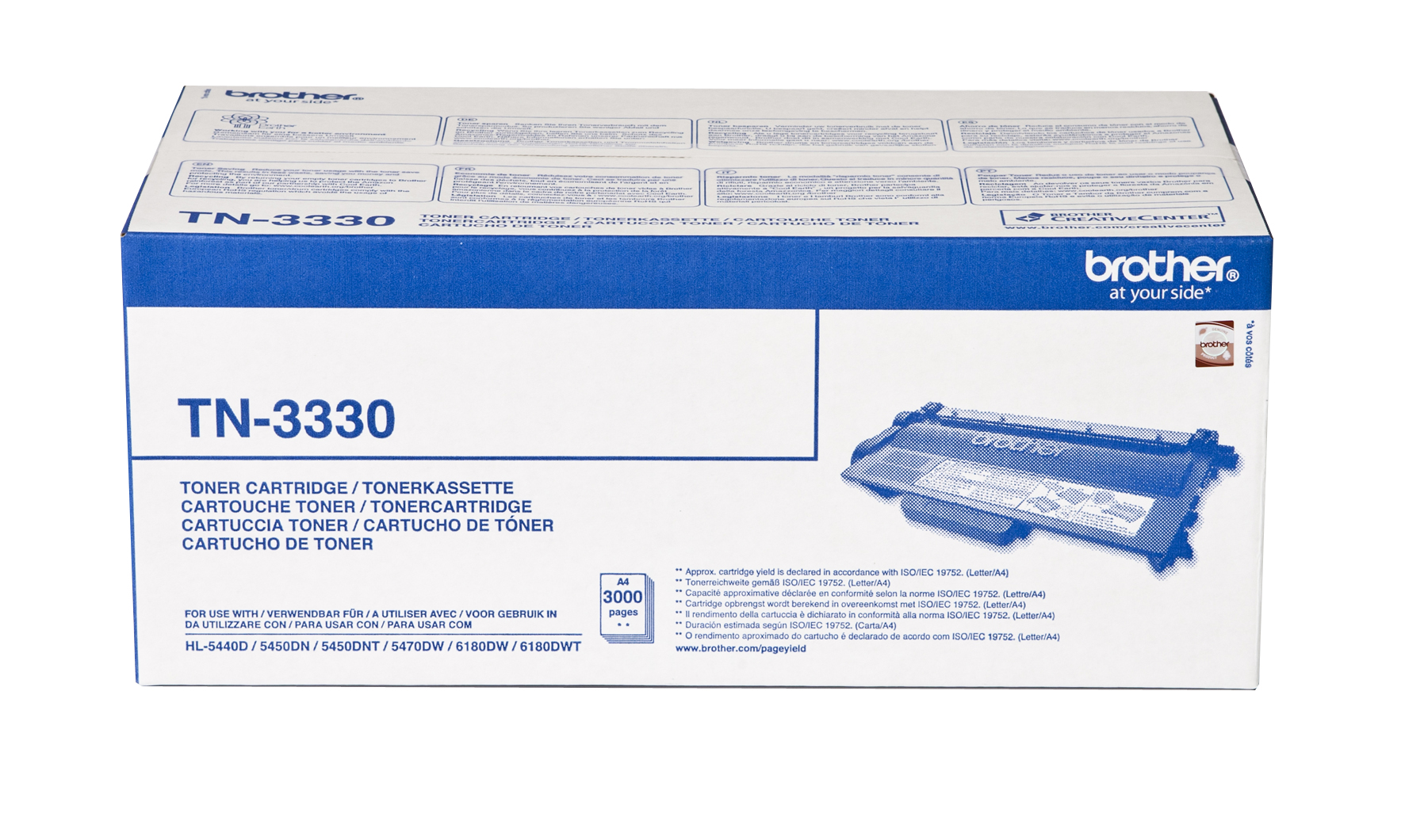 [2245219] Toner Brother TN3330 3k  svart