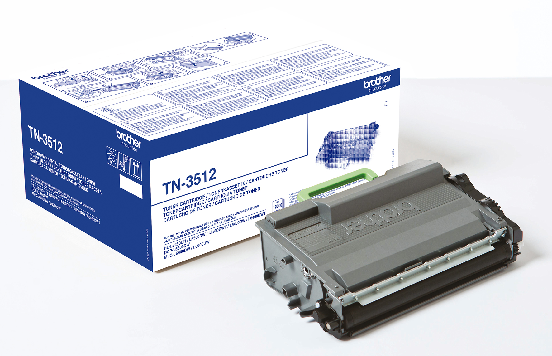 [2245717] Toner Brother TN3512 svart 12k