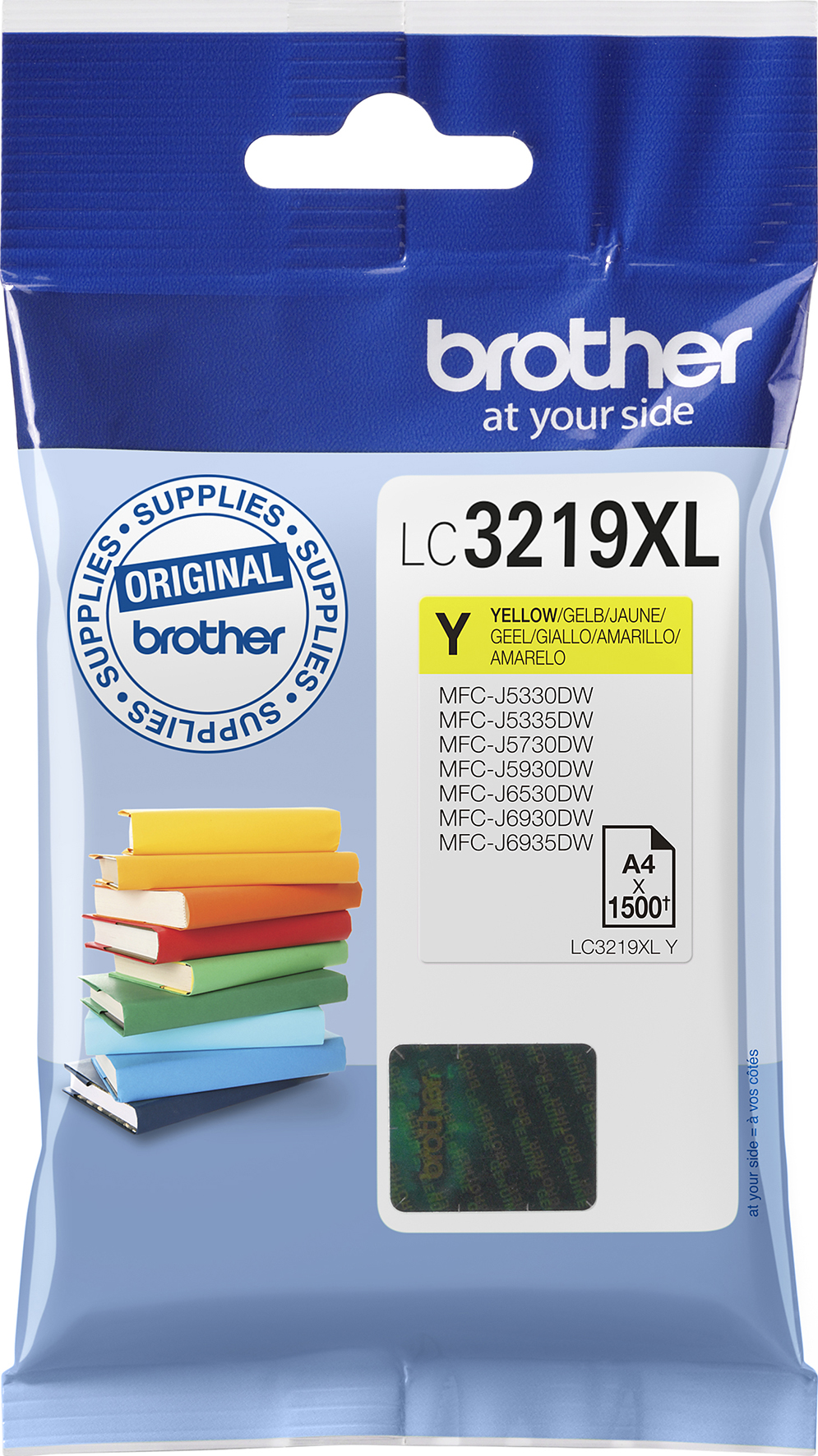 [5701322] Bläck Brother LC-3219XLY Gul