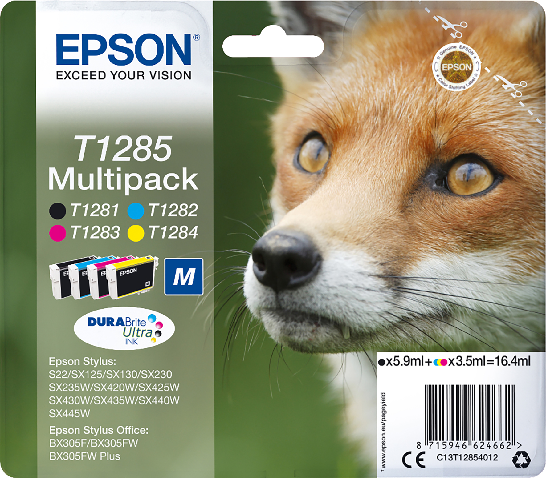 [5701343] Bläck Epson T1285 CMYK 4/fp