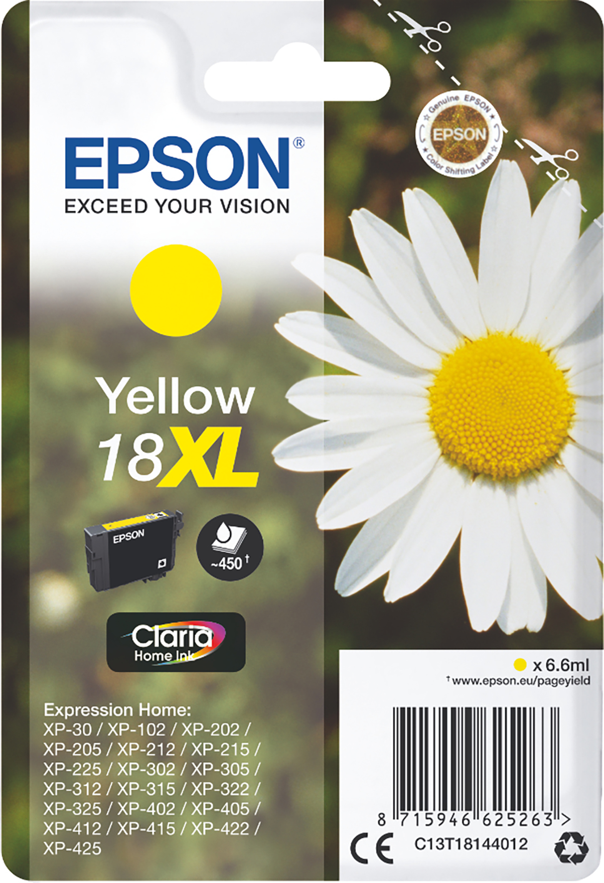 [5701353] Bläck Epson 18XL gul