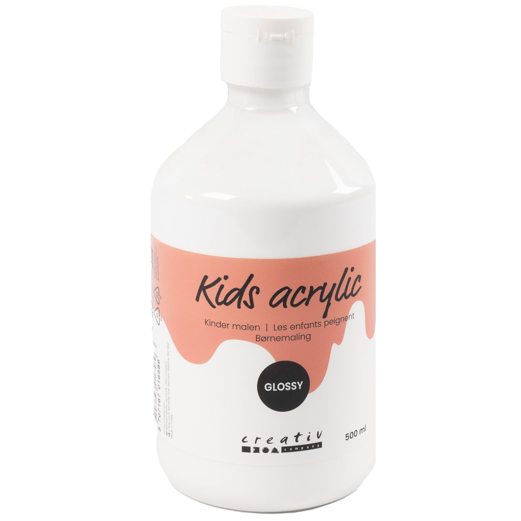 [8100808] Akrylfärg blank 500ml vit