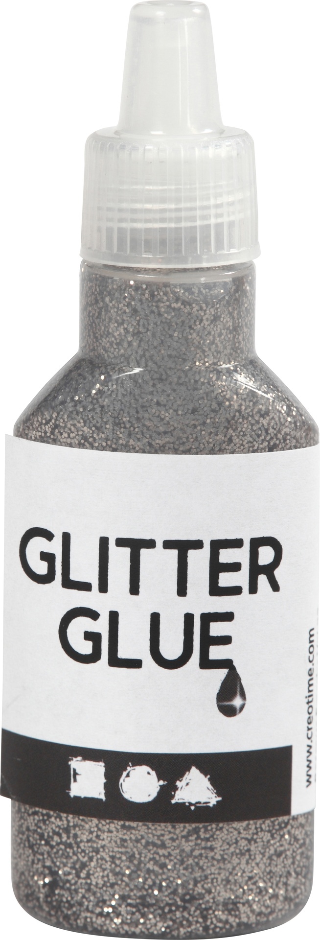 [8310296] Glitterlim 25ml silver