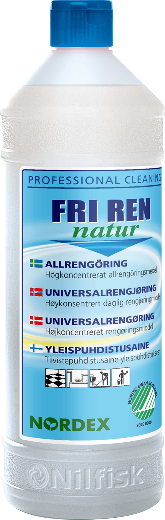 [2256647] Rengöringsm. Fri Ren Natur 1l