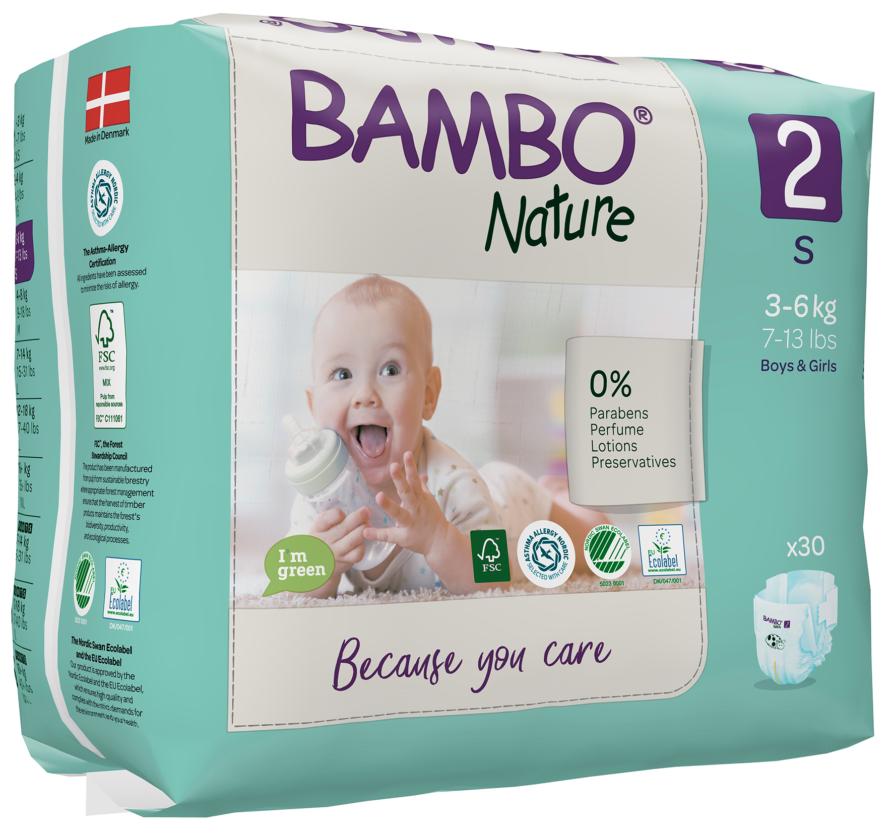 [8556123] Bambo Nature, 3-6 kg, 30/fp