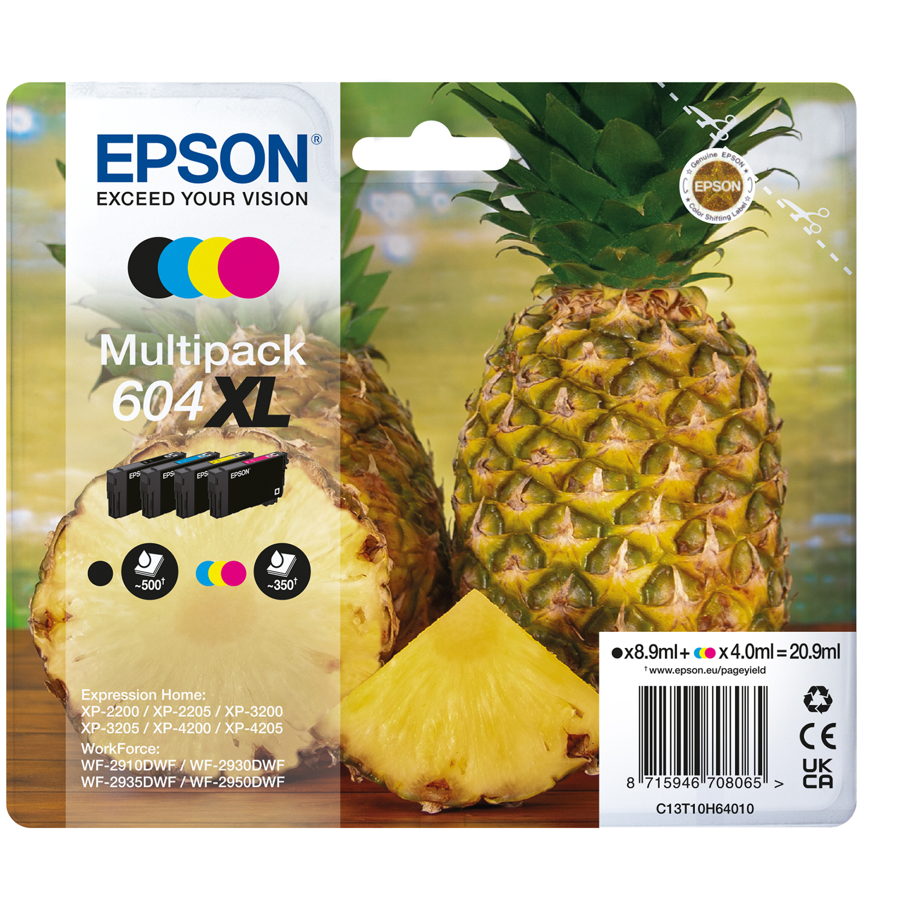 [5701532] Bläck Epson 604XL CMYK 4/fp