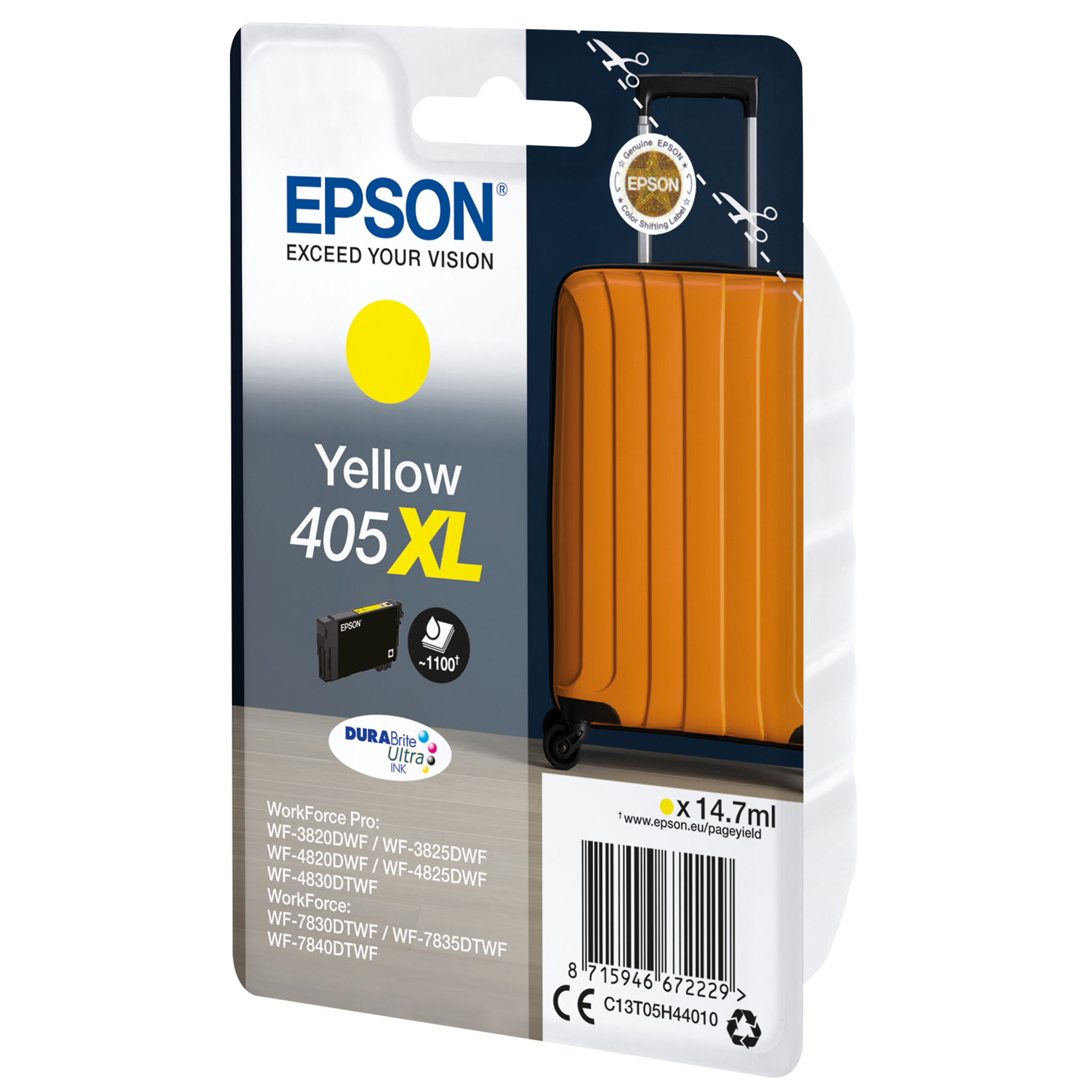 [5701521] Bläck Epson 405XL gul 14,7ml