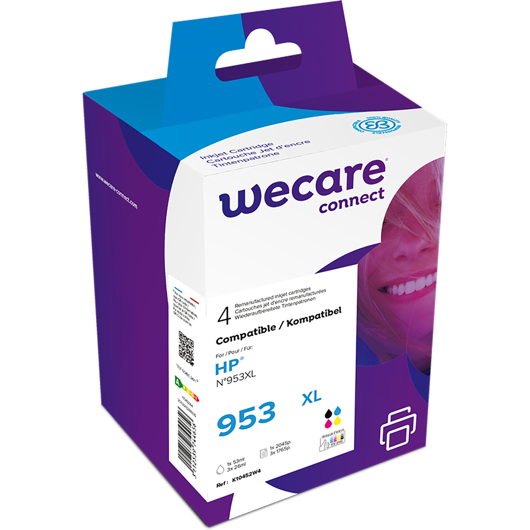 [5710061] Bläck Wecare 953XL CMYK 4/fp