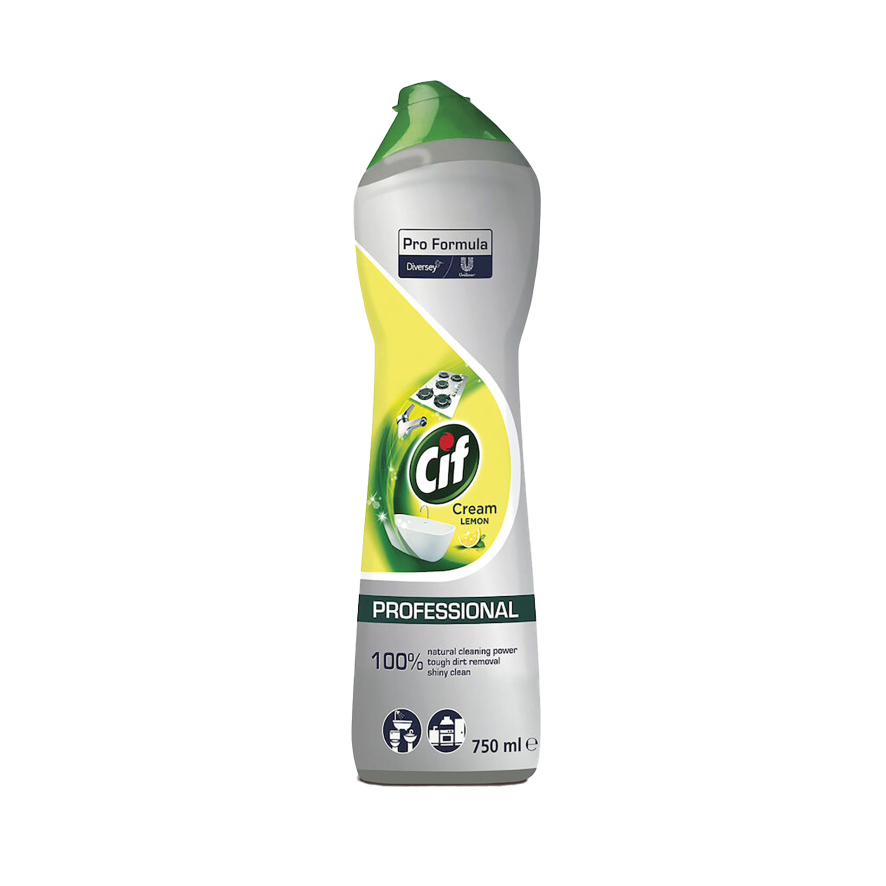 [8560361] Skurkräm Cif Pro  Citron 750ml