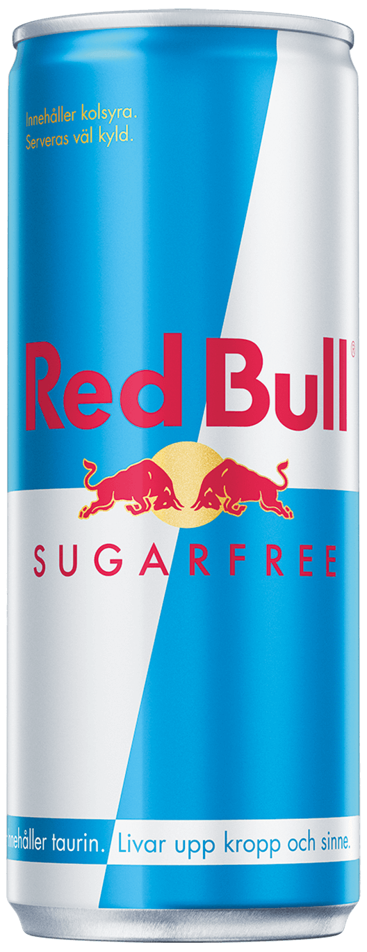 [EE00013] Redbull Sugarfree burk 25 cl 24 st/back