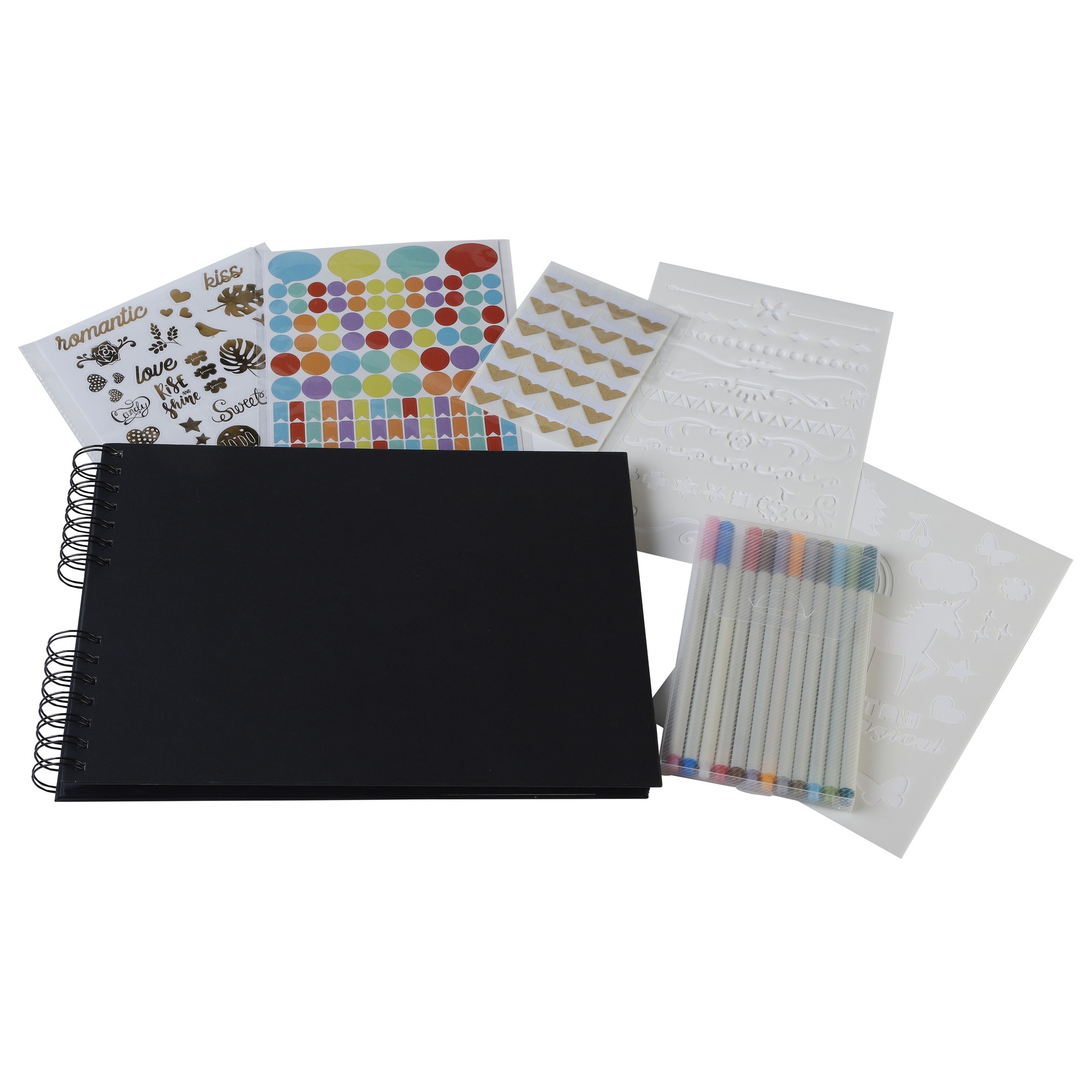 [2722124] Scrapbook 32x22 kit svart