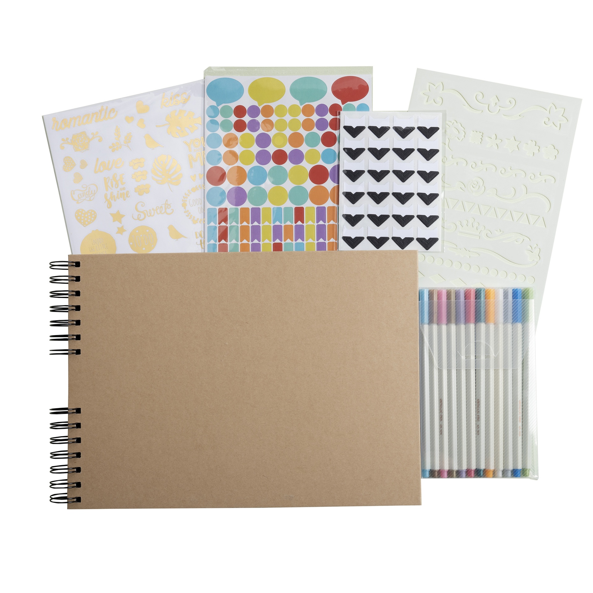 [2722127] Scrapbook 32x22 kit kraft