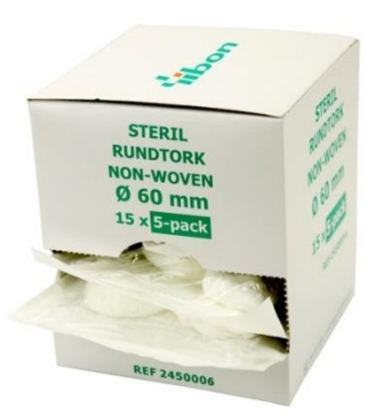 [8563375] Rundtork ø30mm steril 15x5