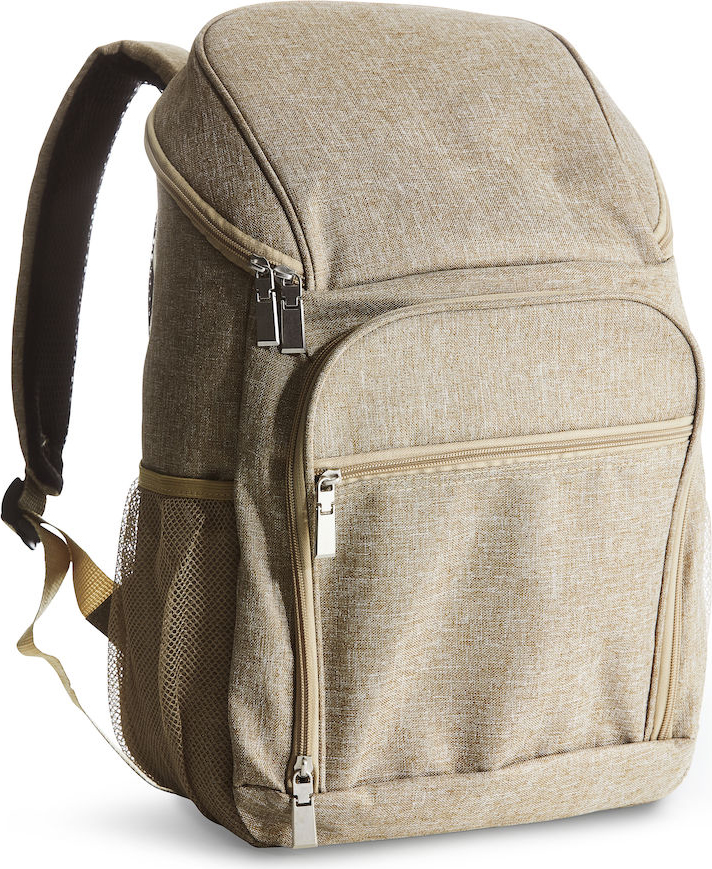 [8554559] City kylryggsäck 21 L, beige