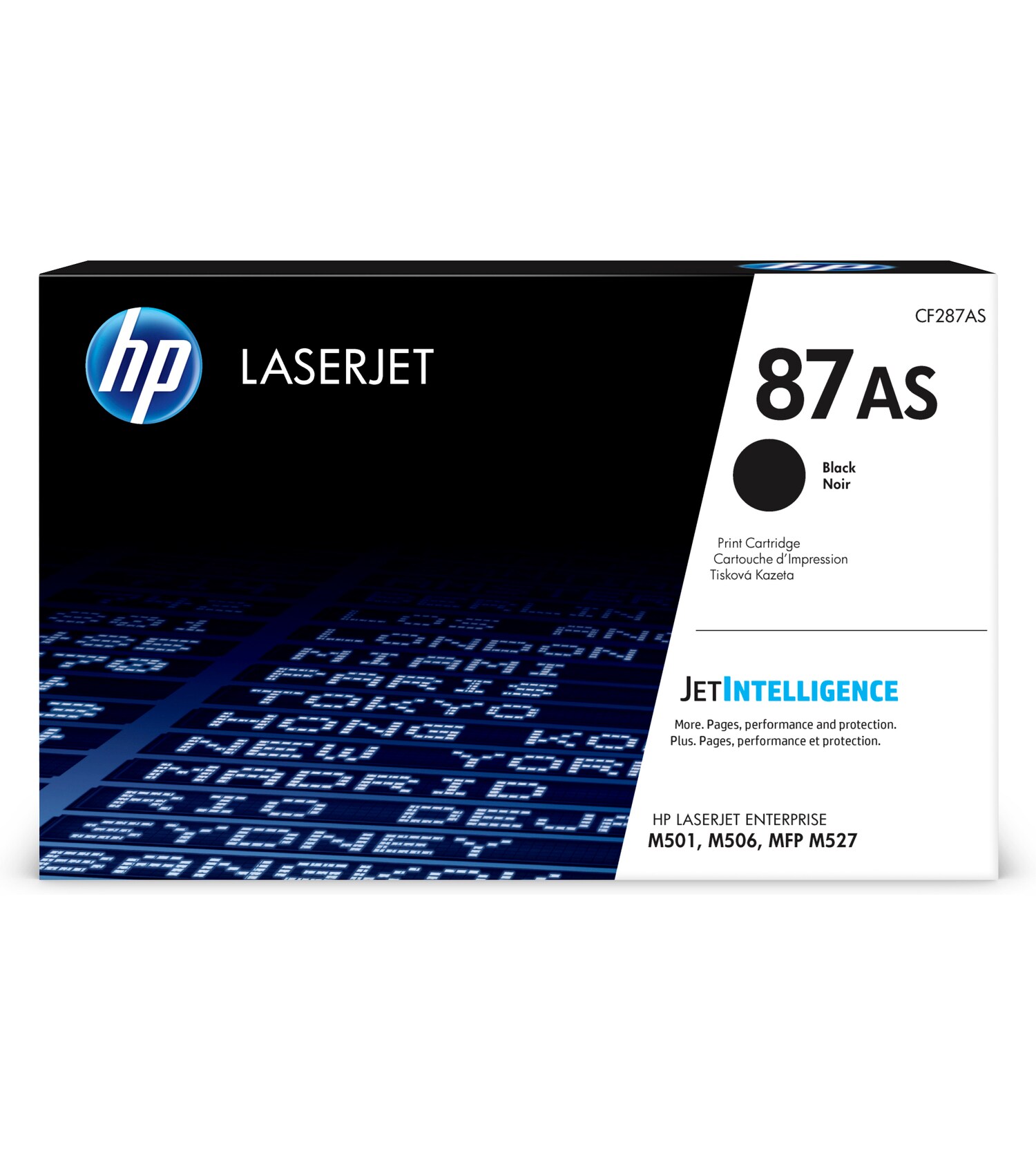 [8563962] Toner HP 87AS Svart