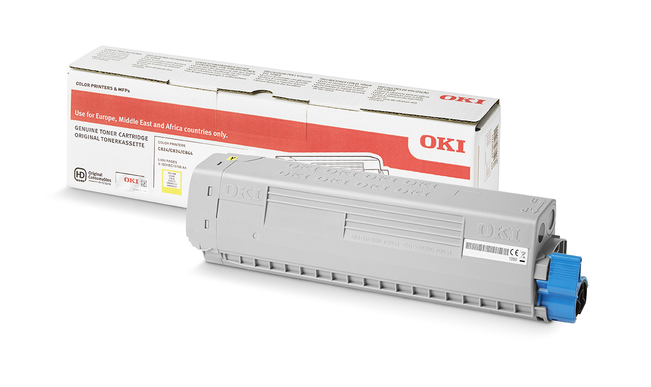 [8564032] Toner OKI C824 Gul