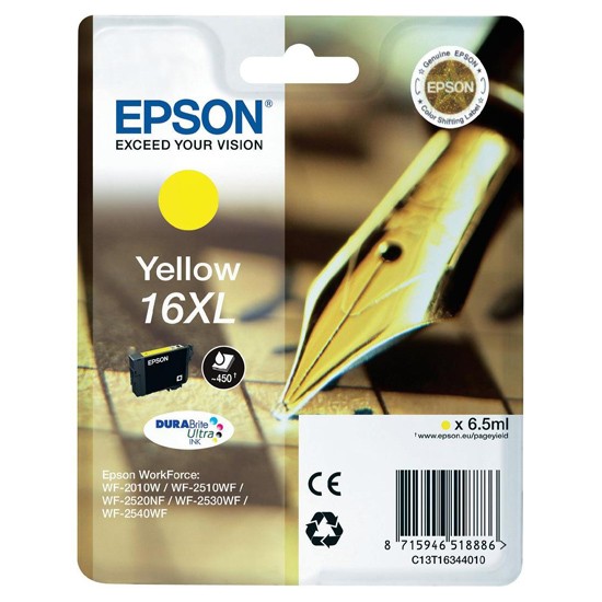 [8563884] Bläck Epson T1634 Gul