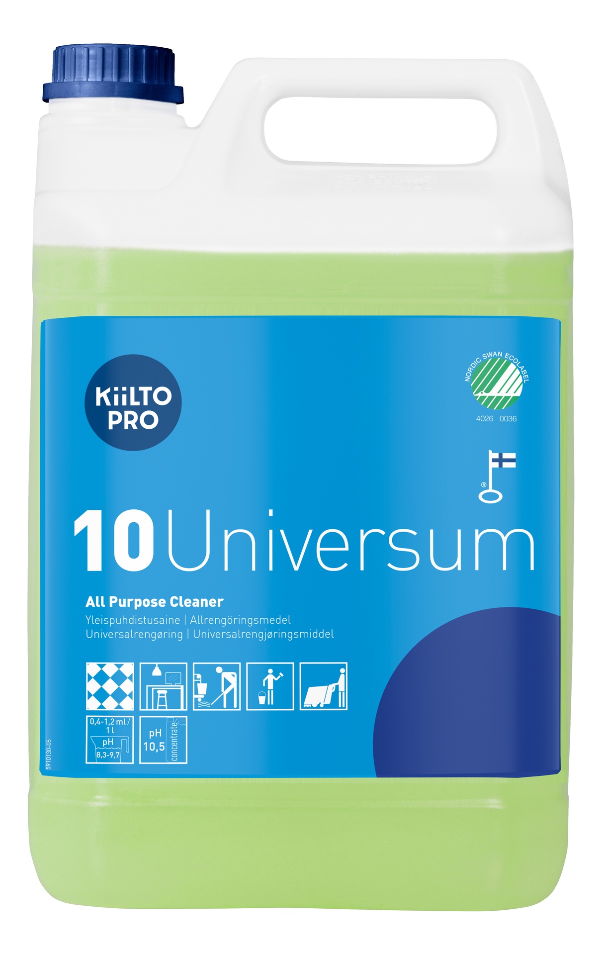 [8564108] Rengöring Kiilto10Universum 1L