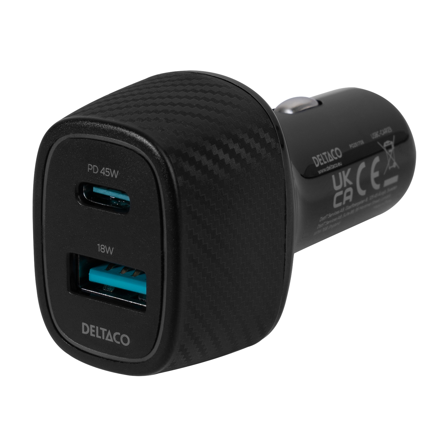 [8564654] Billaddare 1x USB-A & 1x USB-C