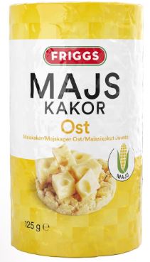 [EE00325] Majskakor med ostsmak 125gram