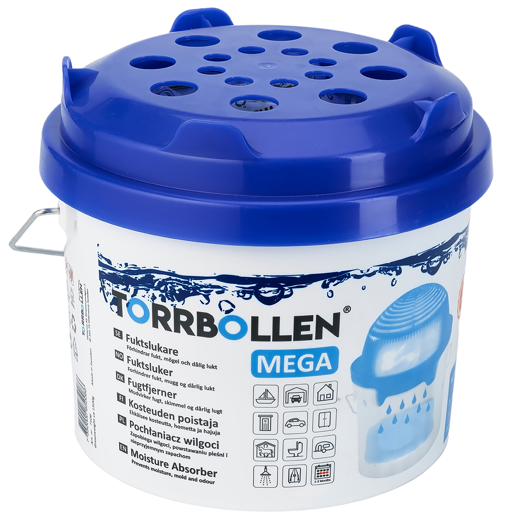 [8565092] Torrbollen Mega 1,5L