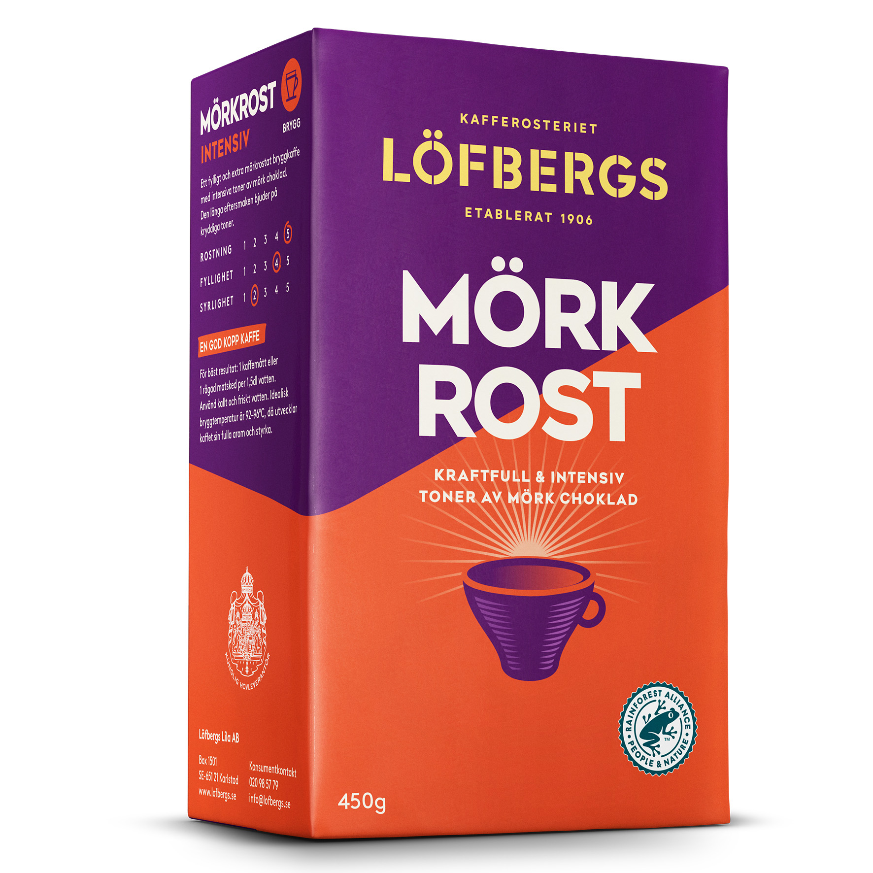 [8565517] Kaffe Löfbergs Mörkrost  450g