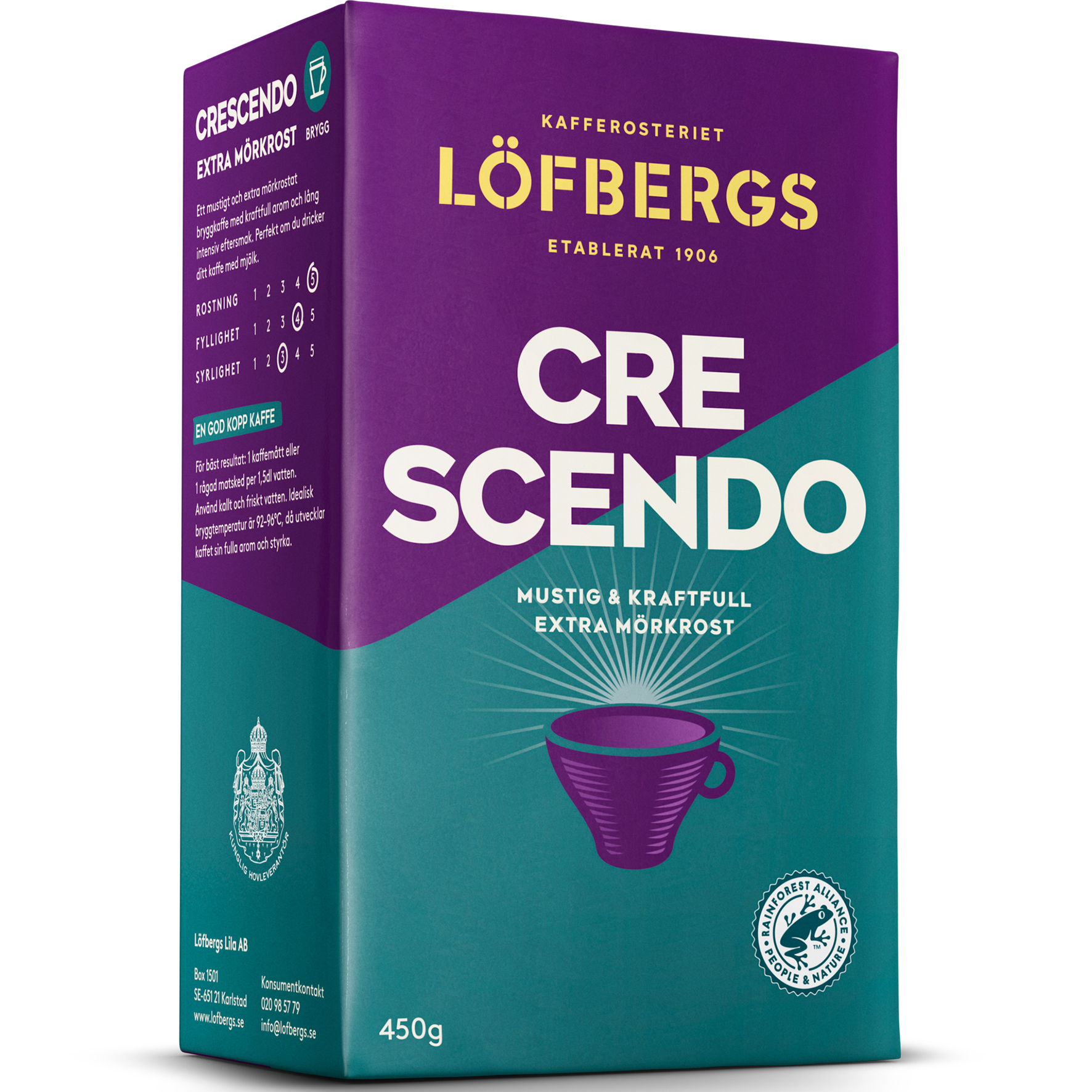 [8566032] Kaffe Löfbergs Crescendo 450g