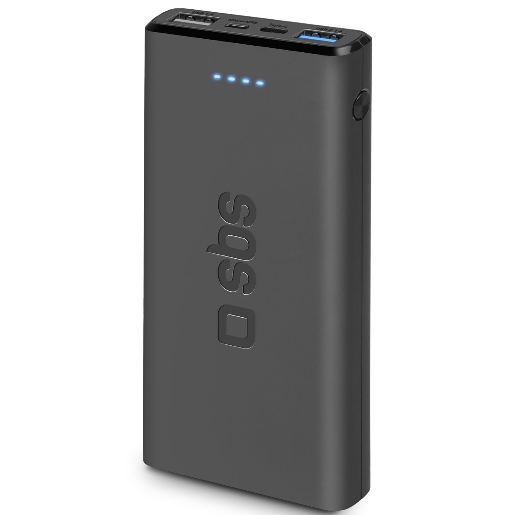 [8565277] Power Bank 10,000mAh. Svart