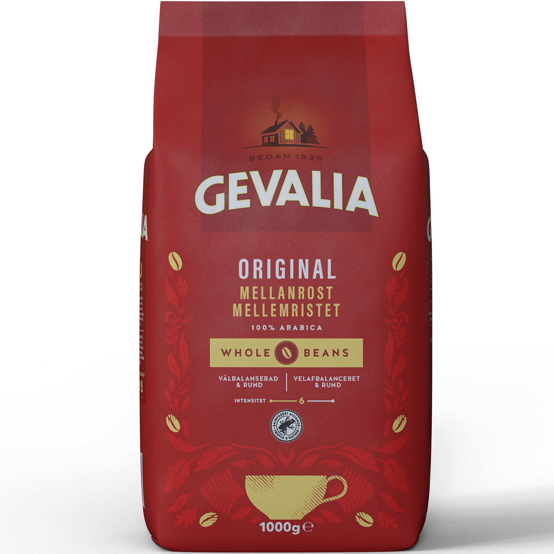 [8565659] Kaffe Gevalia Mellanros HB 1kg