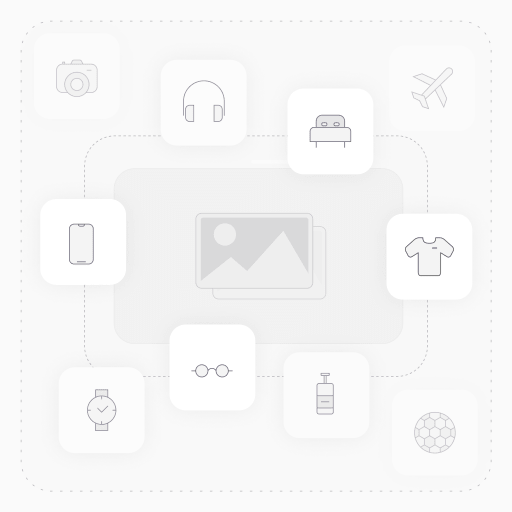[EETFSET2093] Offertmapp blå specialpapper 100st/fp