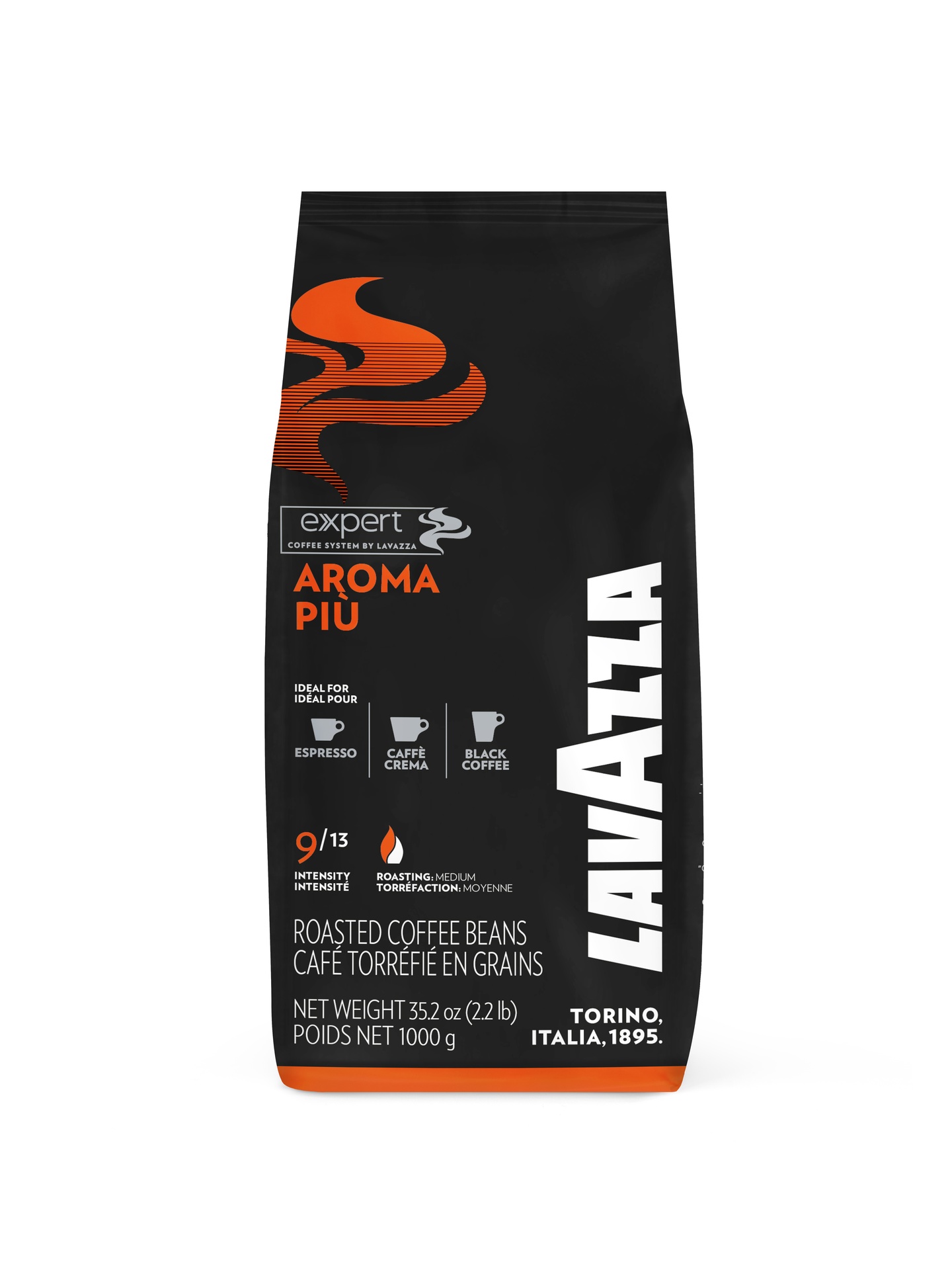 [8564834] Lavazza Kaffe Aroma Piu HB 1kg