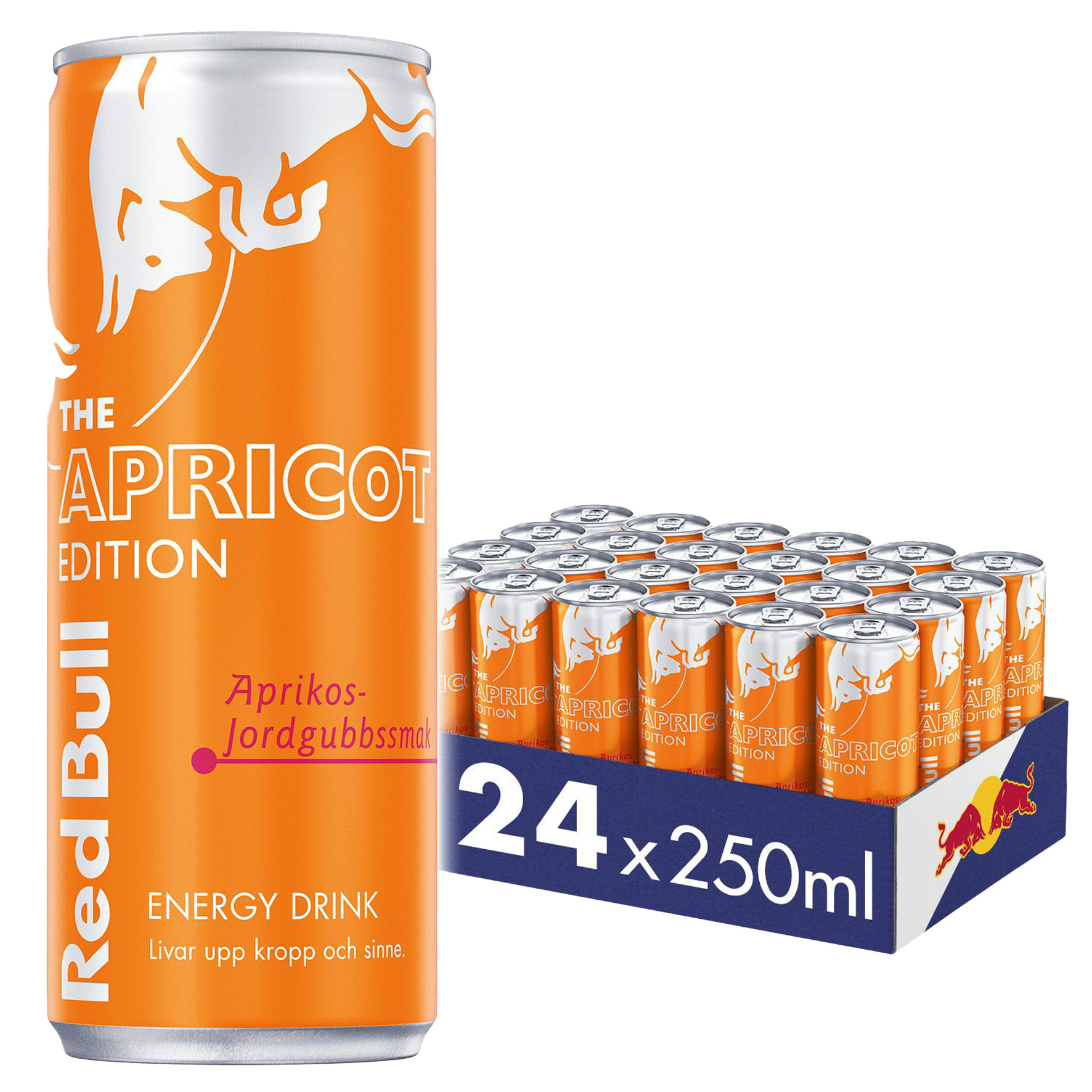[8566829] Red bull Aprikos 250ml ink p