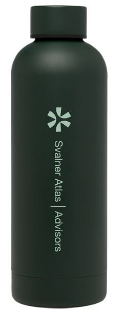 [EESAG005] Stainless steel insulated bottle 500 ml Green with logo 24 pcs/ctn