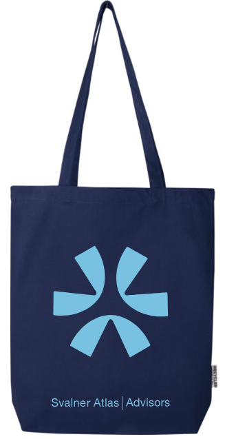 [EESAG008] Totebag blue recycled cotton 100 pcs/ctn
