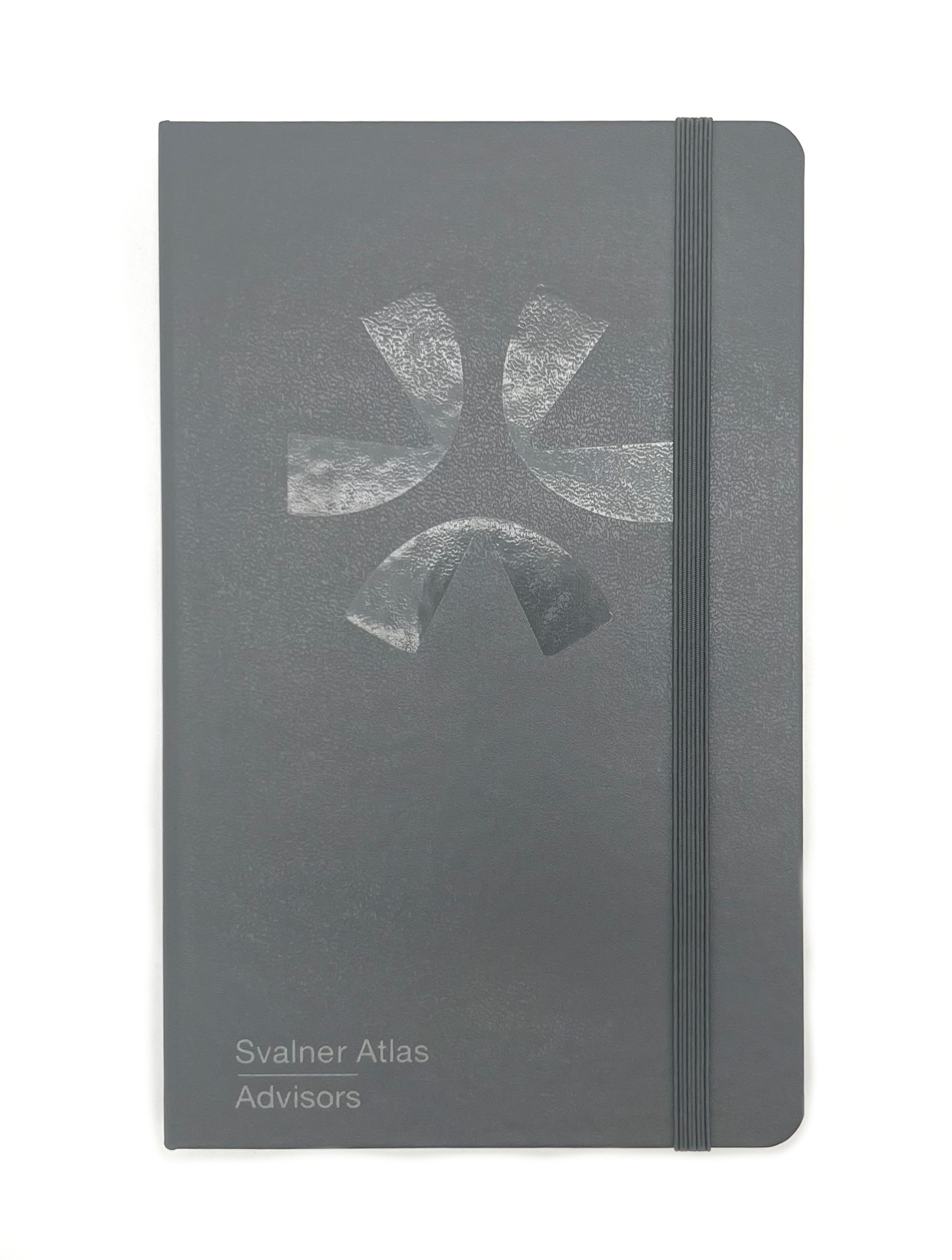 [EESAG017] Moleskine notebook lined Slate Grey with logo